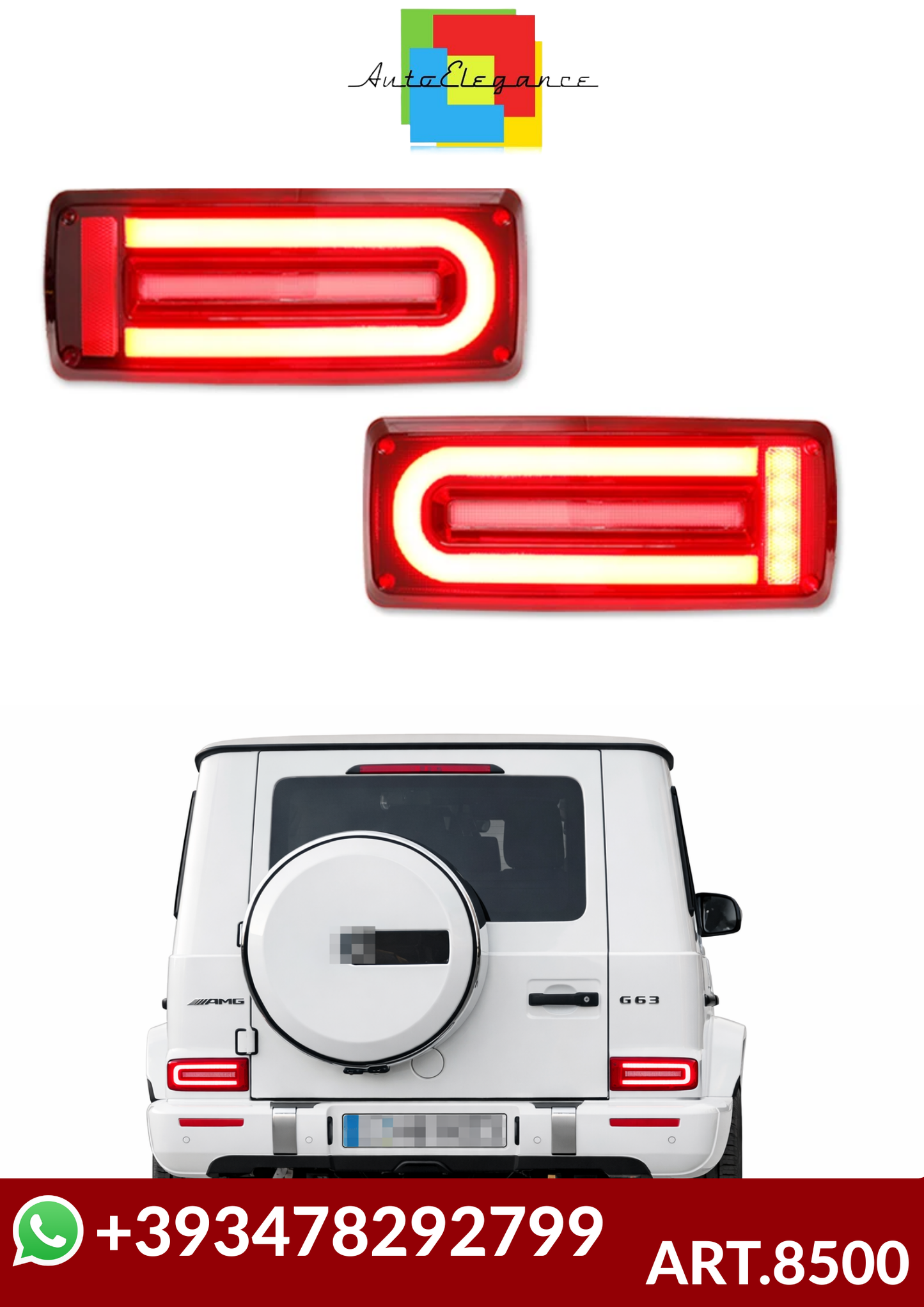 💕ART.8500 FARI POSTERIORI  MERCEDES W463 G-CLASS💕