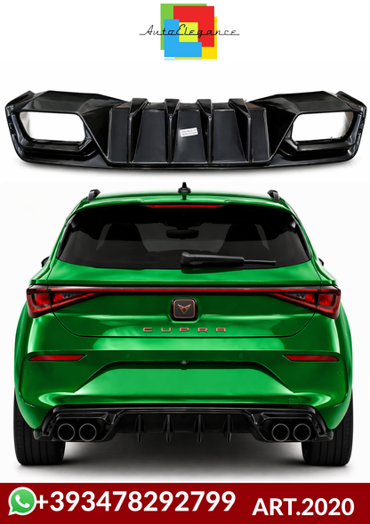 💕ART.2020 DIFFUSORE CUPRA LEON 2020+ NERO LUCIDO💕