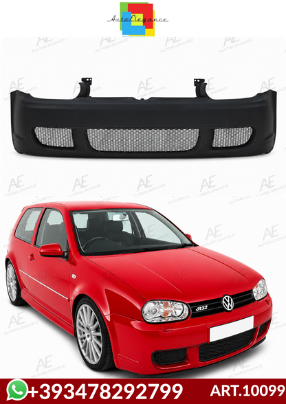 💕 ART.10099  Paraurti anteriore stile R32 per VW Golf 4 (1998-2003)💕