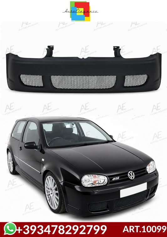 💕 ART.10099  Paraurti anteriore stile R32 per VW Golf 4 (1998-2003)💕