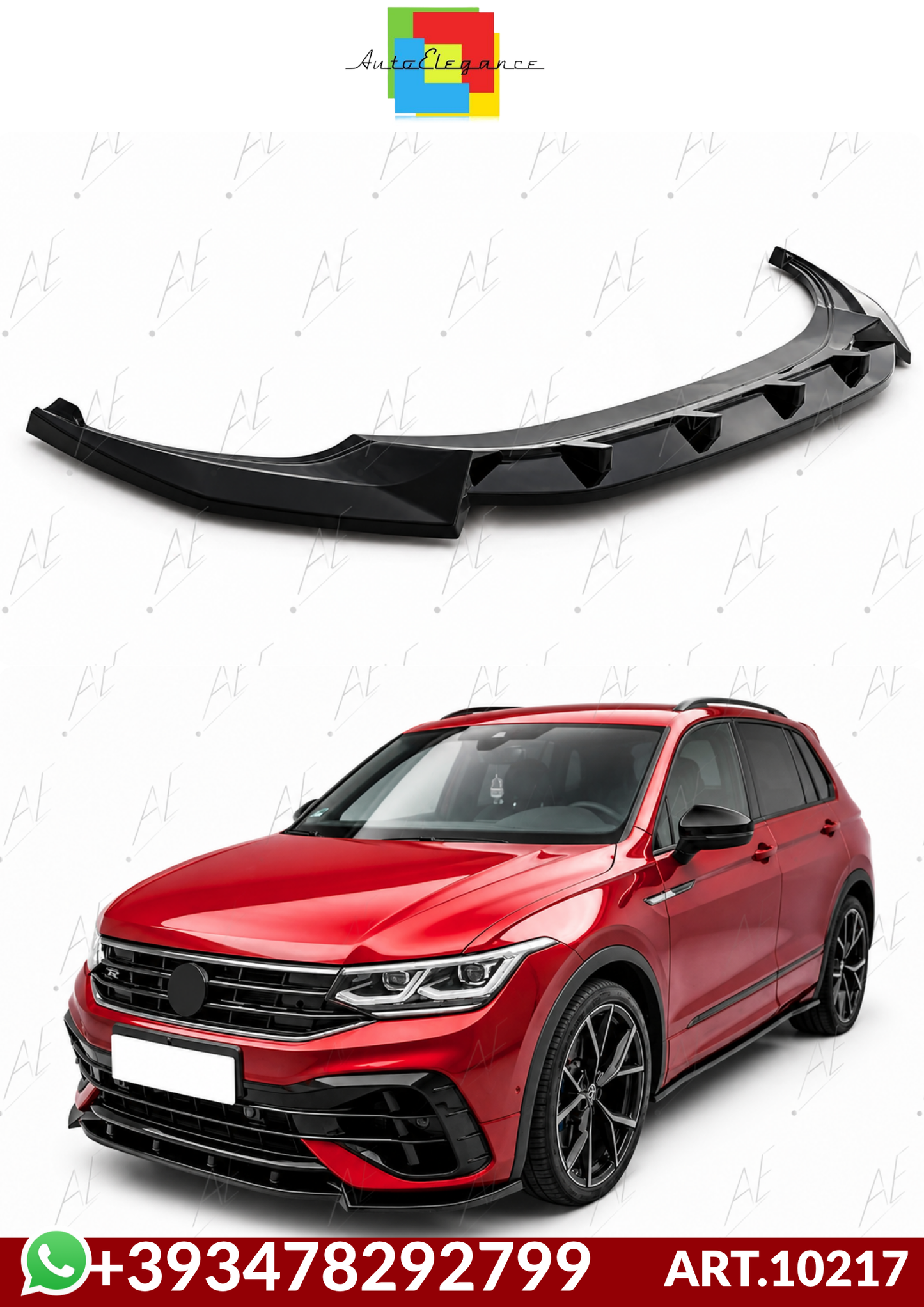 💕ART.10217 SPLITTER  Tiguan MK2 Facelift R-Line 2020-2024💕