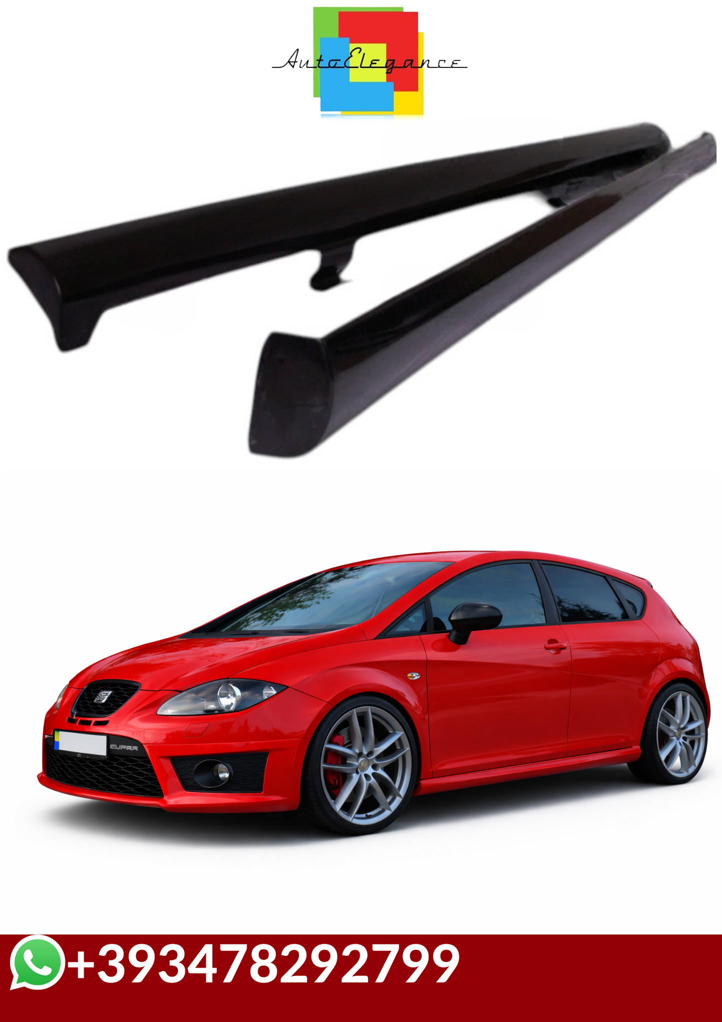 💕Minigonne   ver 1 SEAT Leon 2 2005-2012💕