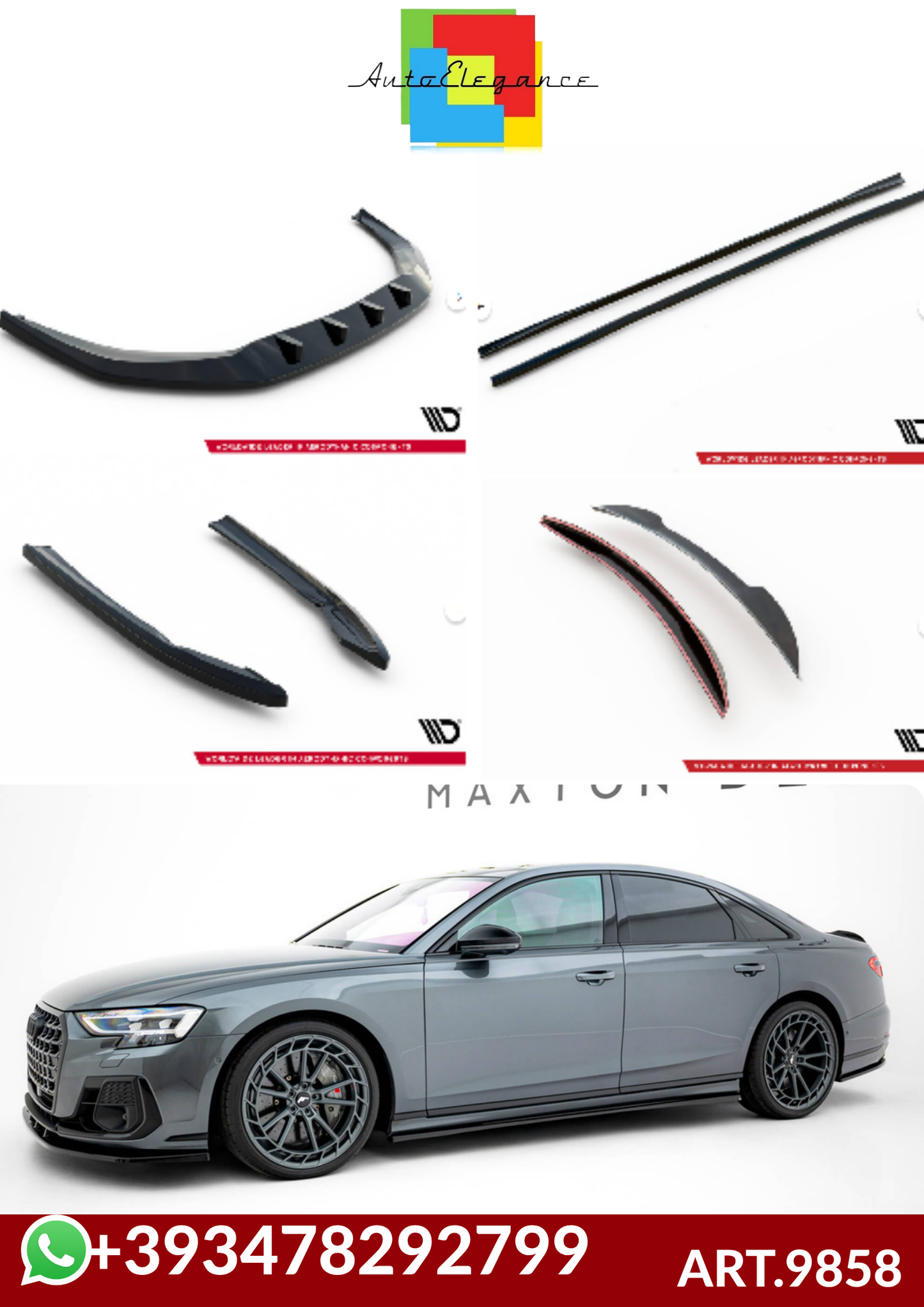 ART.9858 BODYKIT Audi S8 D5 Facelift