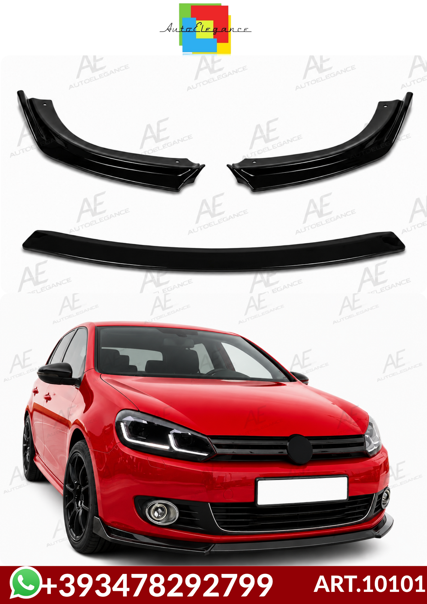 💕ART.10101 SPLITTER  VW Golf 6 (2008-2014)💕