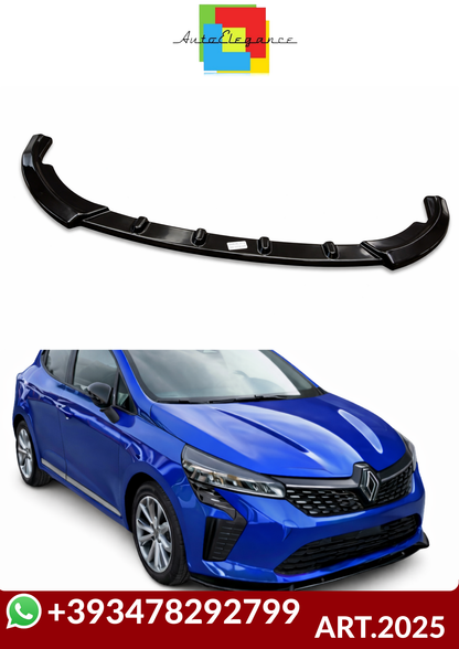 💕ART.2025  SPLITTER RENAULT  CLIO 5 2023+ NERO LUCIDO (COLT)💕