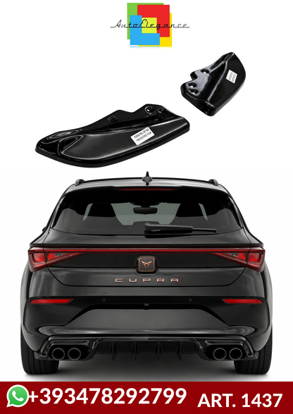 💕ART. 1437 FLAP POSTERIORI CUPRA FORMENTOR 2020+ NERO LUCIDO💕