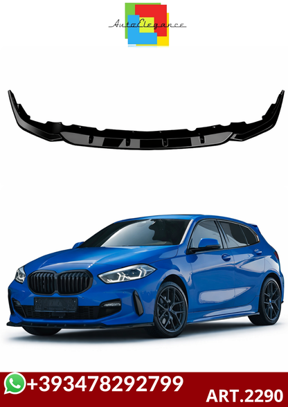 💕ART.2290 SPLITTER BMW SERIE 1 F40 M-Pack/M135i 2019+ NERO LUCIDO💕
