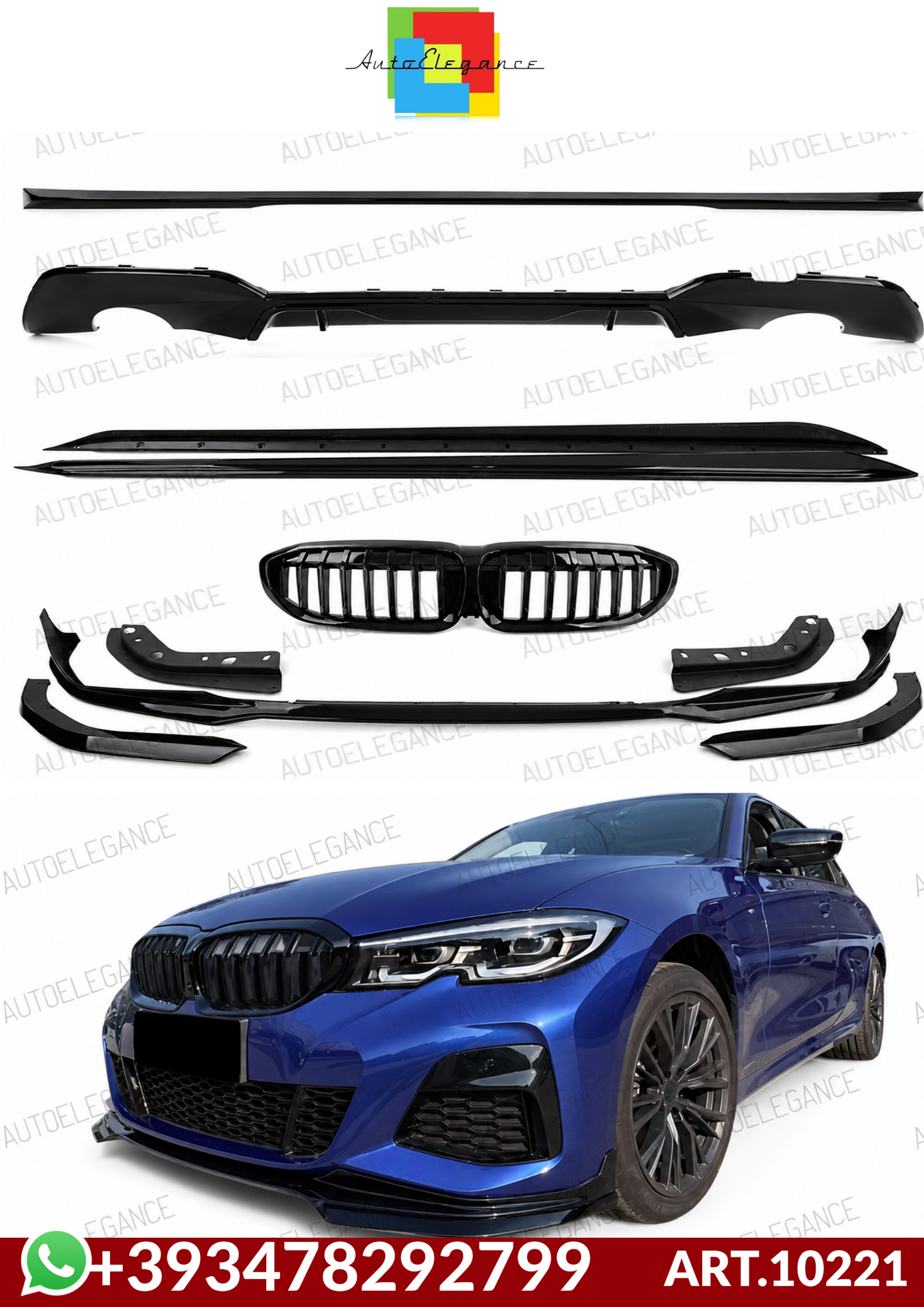 💕ART.10221 BODYKIT  BMW Serie 3 G20 G21 G28 dal 2019💕