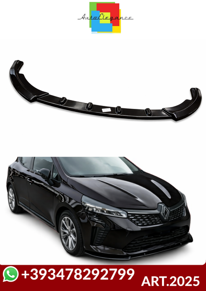 💕ART.2025  SPLITTER RENAULT  CLIO 5 2023+ NERO LUCIDO (COLT)💕