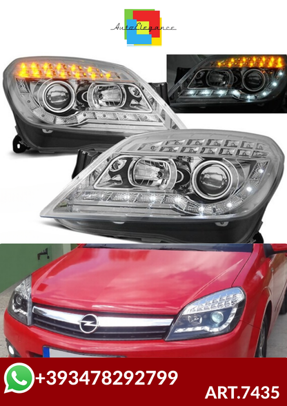 ART.7435 FARI ANTERIORI OPEL ASTRA H 04-09 3D