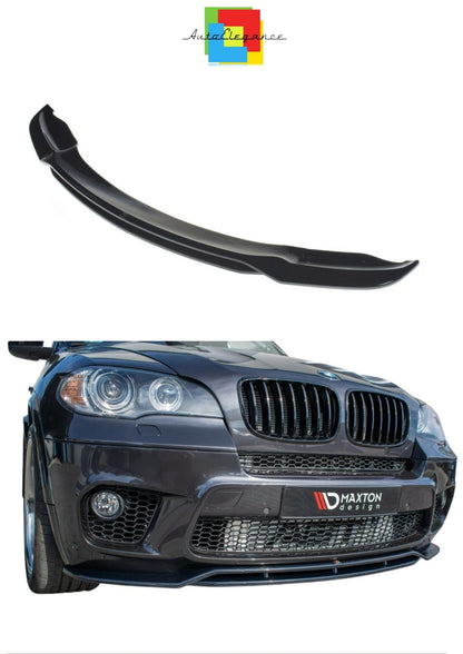 💕Splitter adatto  per  Bmw X5 E70 Facelift M Sport ABS nero  lucido  💕