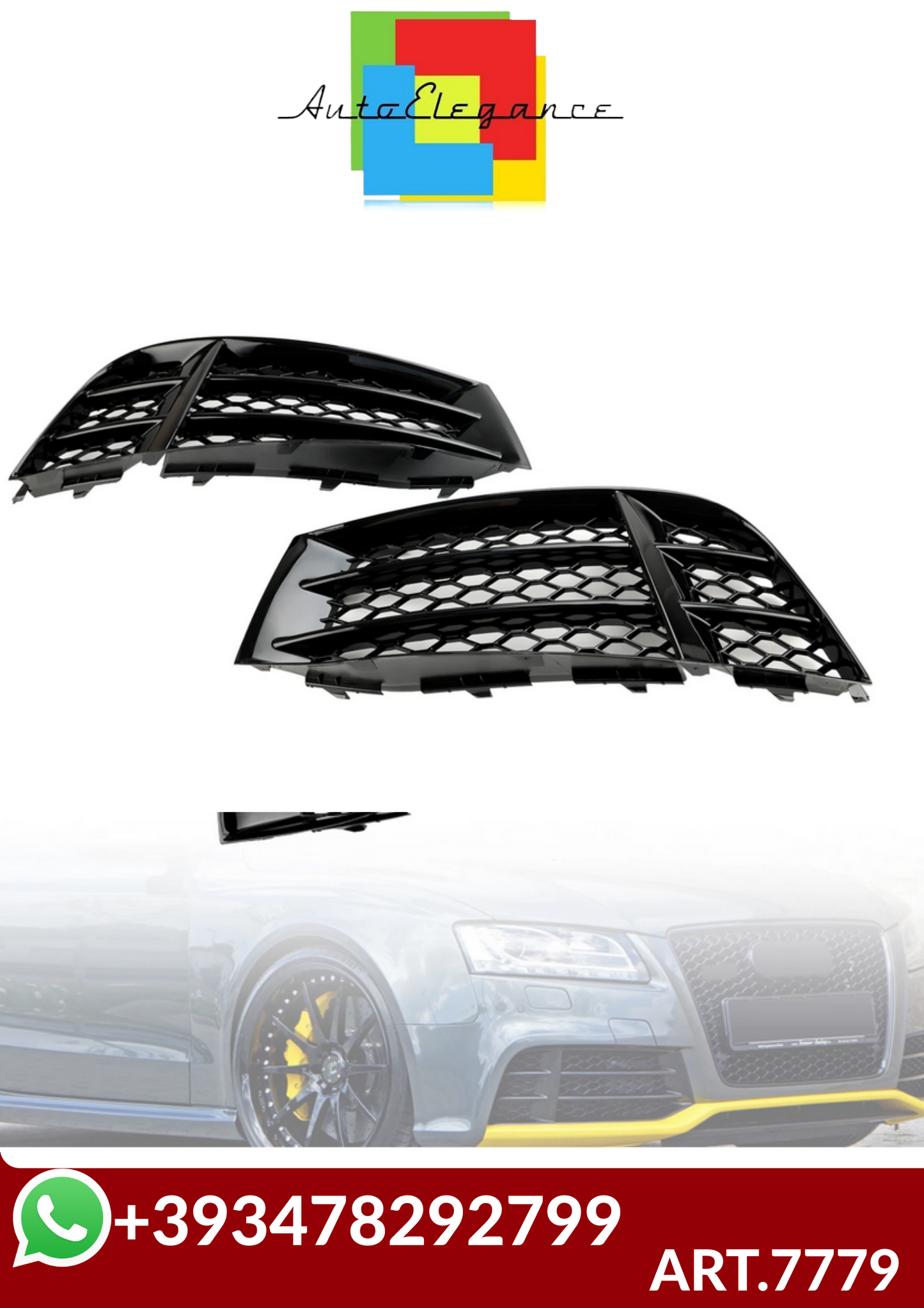 💕ART.7779  GRIGLIE FENDINEBBIA Audi A5 RS5 2010-2016 💕
