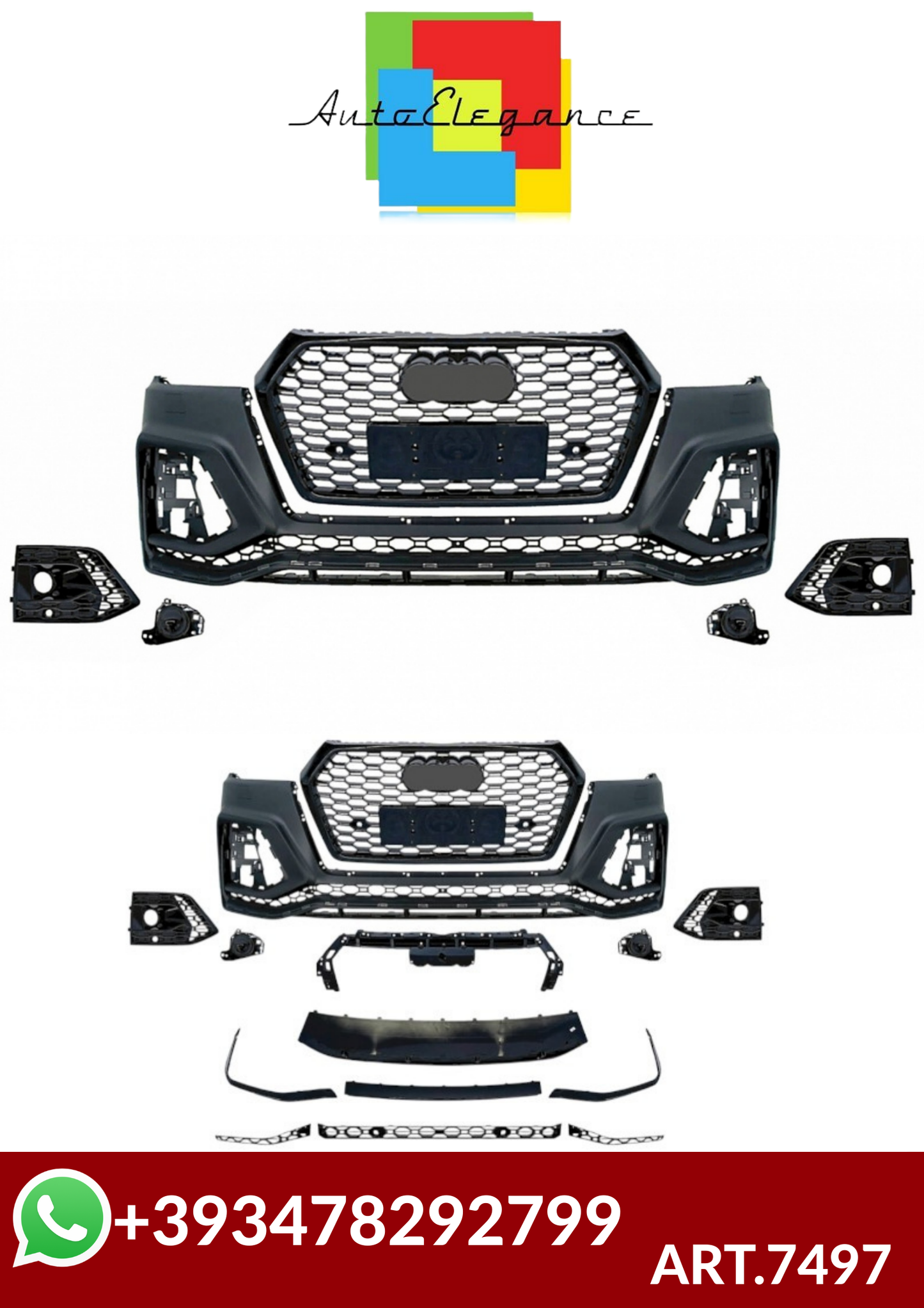 ART.7497 PARAURTI  ANTERIORI AUDI Q5 SUV FY (2017-2020)