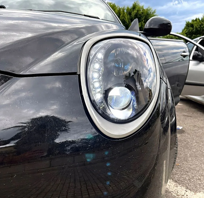 ART.5476 FARI ANTERIORI ALFA ROMEO MITO 08-19 TRU DRL BLACK