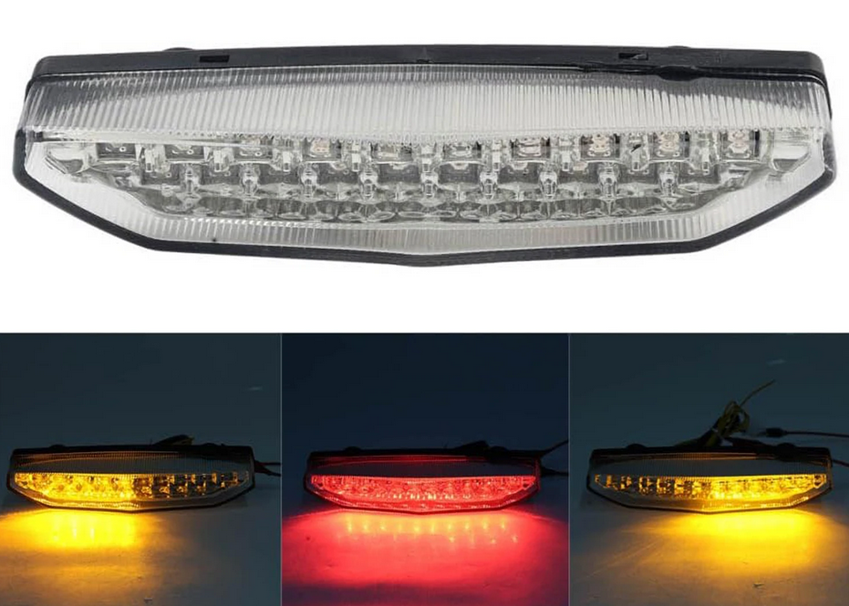 💕ART.7913 Frecce LED con luce stop posteriore  Kawasaki Ninja ZX-6R ZX6R 2007💕
