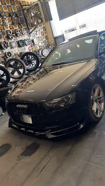 ART.5491 SPLITTER 3PZ  Audi A5 S5 B8 Quattro S-LINE 2012 - 2016