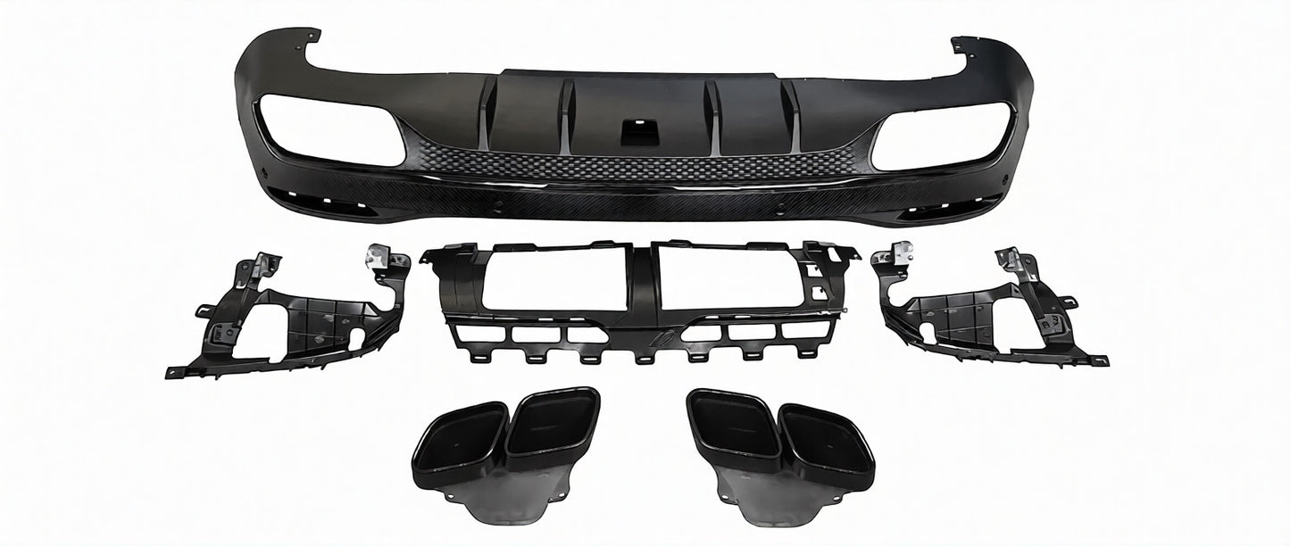 ART.7566 DIFFUSORI  Mercedes Benz GLE W167 GLE63 AMG 2020+