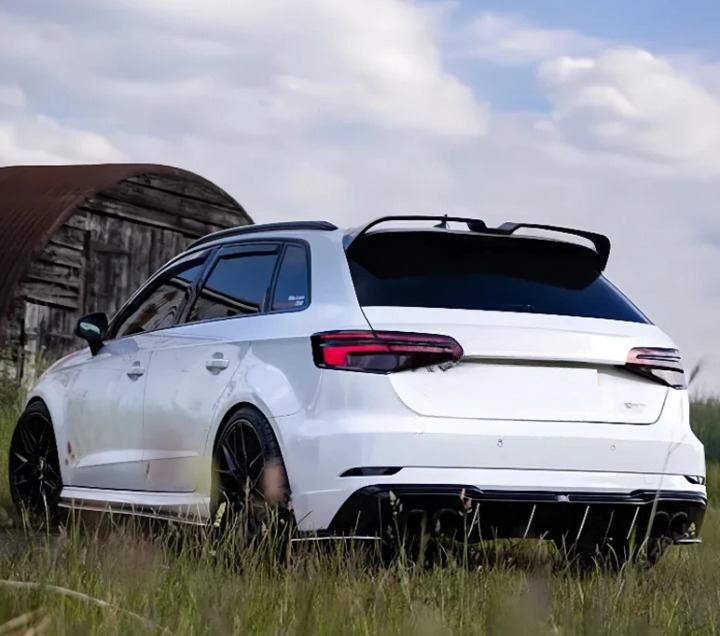 ART.7489  SPOILER  AUDI A3 2013-2020  NERO  LUCIDO