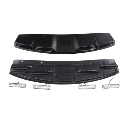 💕SPOILER ANTERIORI CON LED  LAND ROVER  DEFENDER 110 L663 NERO  LUCIDO 2020+ 💕