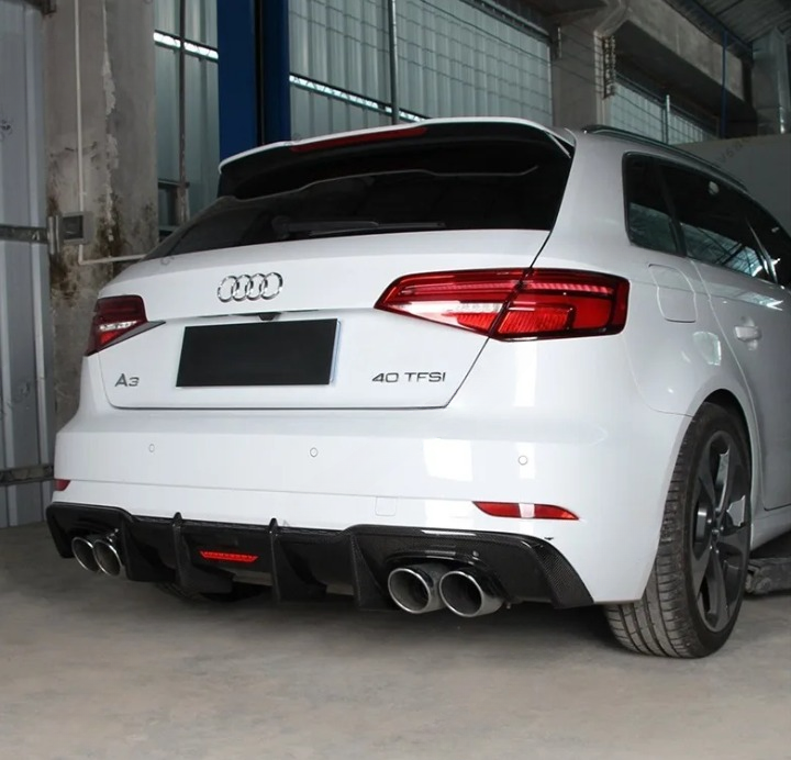 ART.7167  DIFFUSORI Audi A3 S-line / S3 8V Facelift 2016-2020