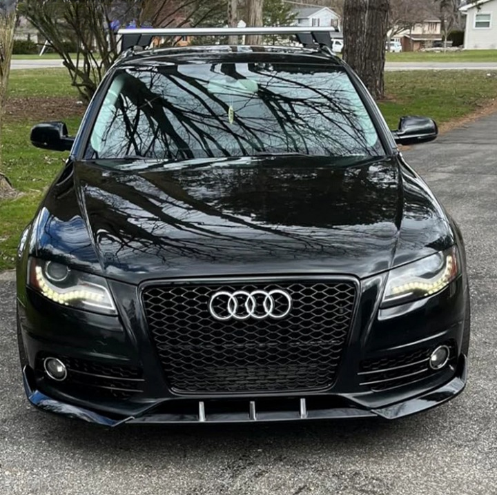 ART.4912 SPLITTER  AUDI A4 S4 S-Line 2007- 2011