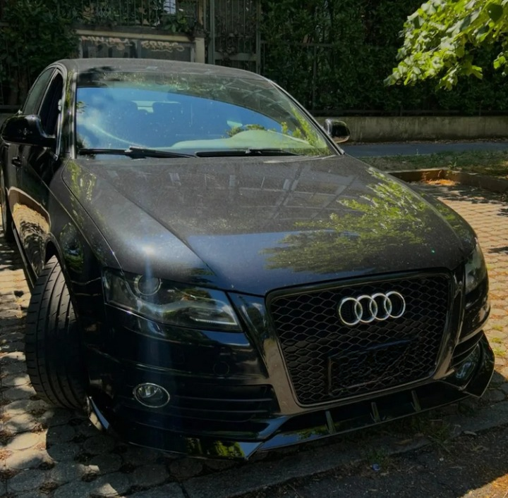 ART.4912 SPLITTER  AUDI A4 S4 S-Line 2007- 2011