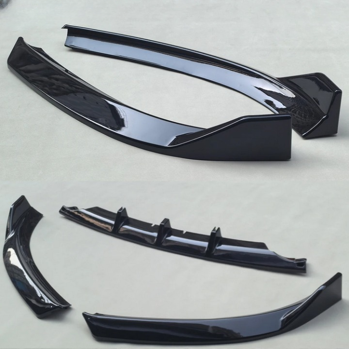 ART.4912 SPLITTER  AUDI A4 S4 S-Line 2007- 2011