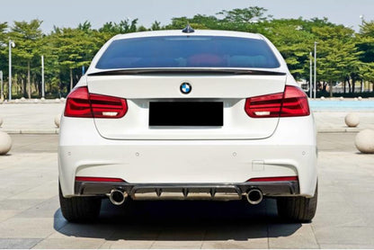 ✨DIFFUSORE NERO LUCIDO ADATTO PER BMW 3 F30 F31 2011-2018 Sedan Touring✨