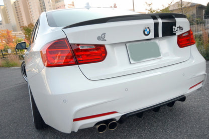 ✨DIFFUSORE NERO LUCIDO ADATTO PER BMW 3 F30 F31 2011-2018 Sedan Touring✨