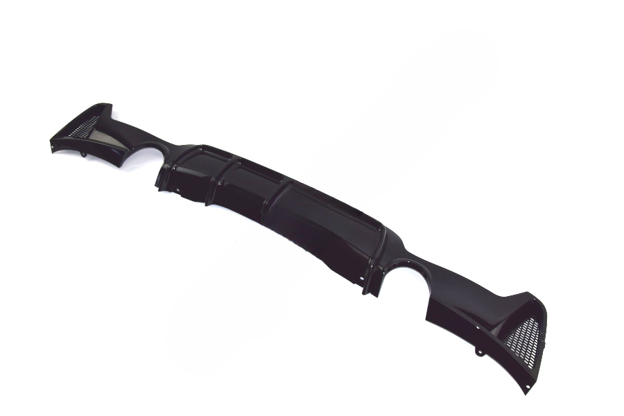 GLOSS BLACK DIFFUSER FOR BMW 4 F32 F33 F36 2013-2020 Coupe Cabrio Gran Coupe