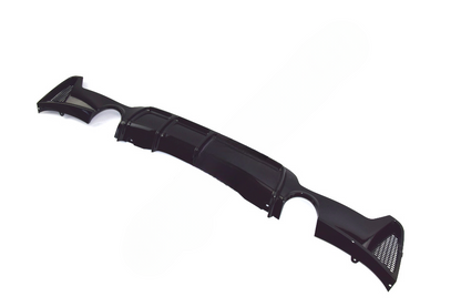 GLOSS BLACK DIFFUSER FOR BMW 4 F32 F33 F36 2013-2020 Coupe Cabrio Gran Coupe