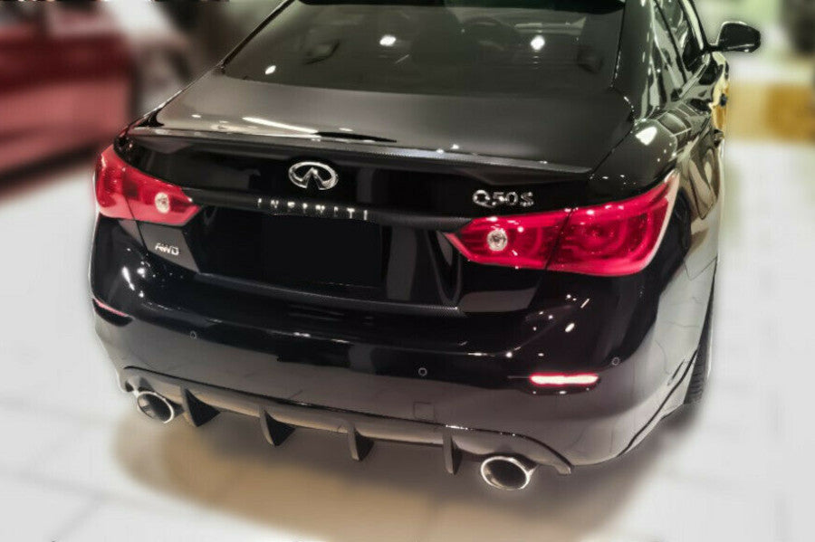 ART.2780 Infiniti Q50 2013+ DIFFUSORE PARAURTI POSTERIORE