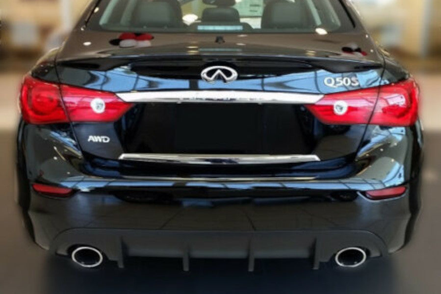 ART.2780 Infiniti Q50 2013+ DIFFUSORE PARAURTI POSTERIORE