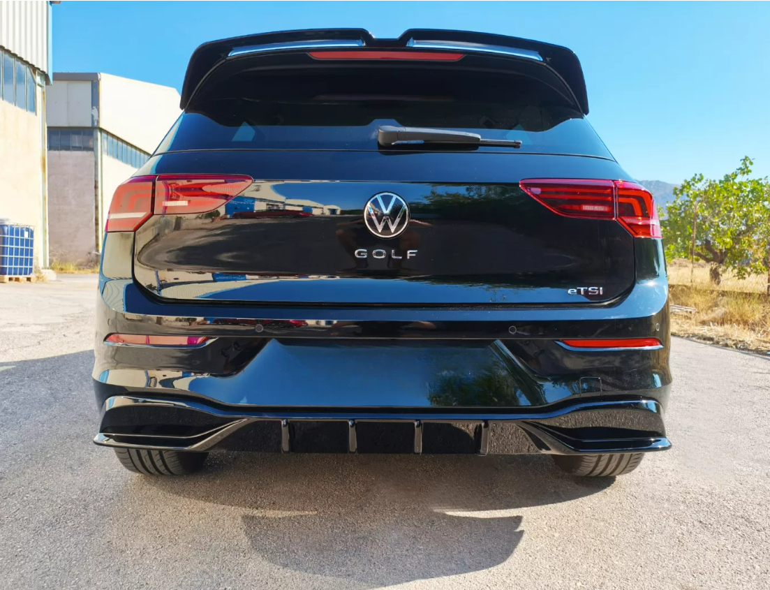 💕ART.2711   Diffusore Posteriore Volkswagen Golf 8 / 8.5 Facelift restyling💕