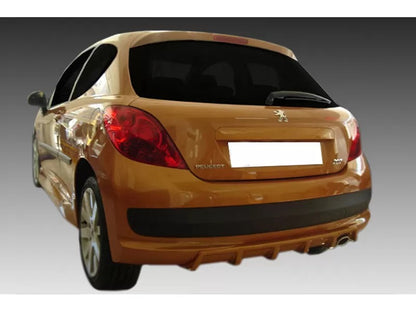 kit peugeot 207: FARI ANTERIORI + POSTERIORI + LED + MINIGONNE + DIFFUSORE + SPOILER TETTO + SOTTO PARAURTI ANTERIORE