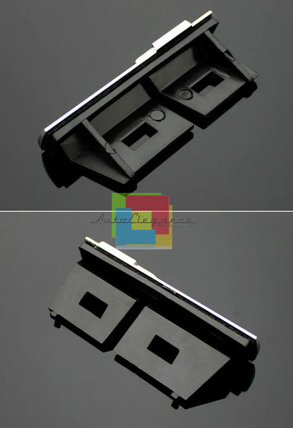 LOGO SLINE GRIGLIA ANTERIORE A CLIP AUDI  AVANT BERLINA LOOK SPORTIVO ACCIAIO