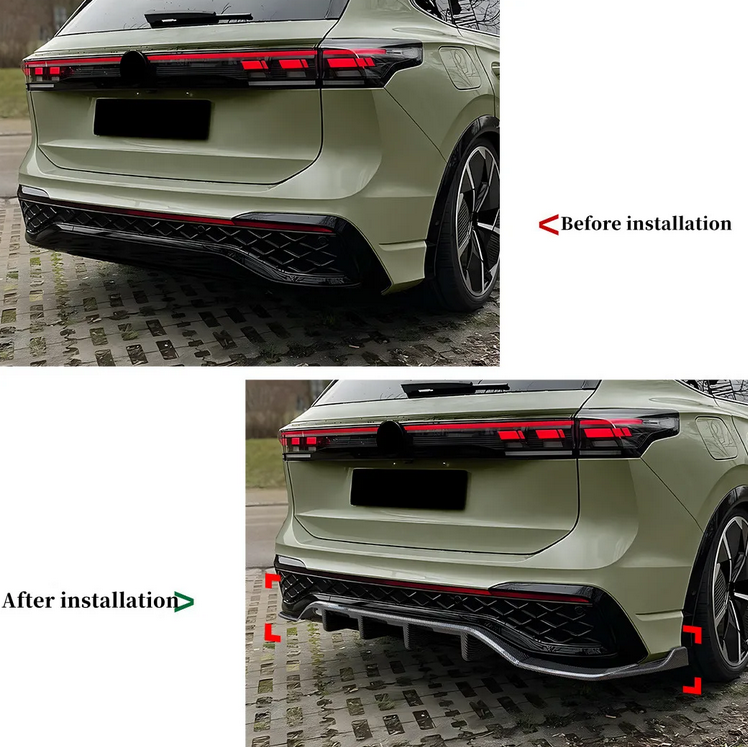 ART.7415  DIFFUSORI VW Tiguan MK3 Rline 2024 +