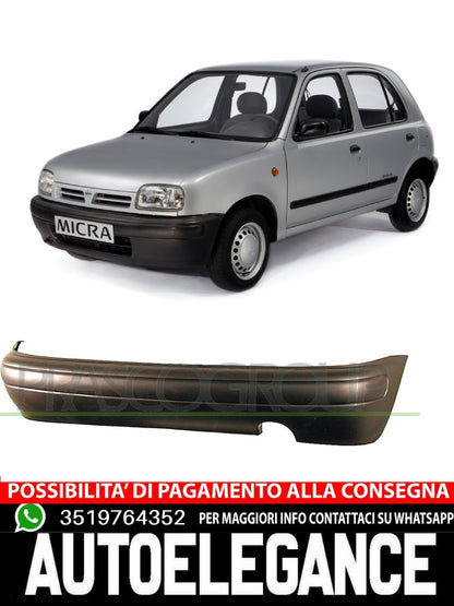 Paraurti Prasco Posteriore NERO per NISSAN MICRA II 8502250B25