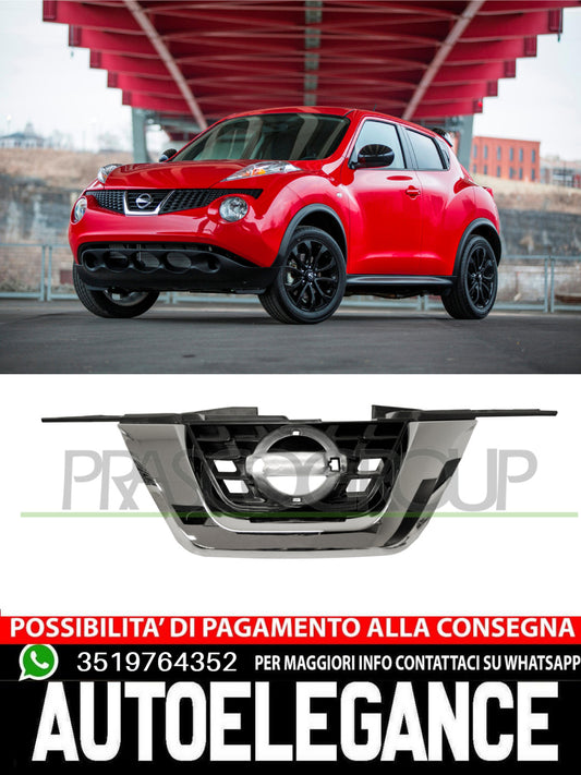 Griglia Di Ventilazione CON MODANATURA CROMATA Paraurti Prasco per Nissan JUKE