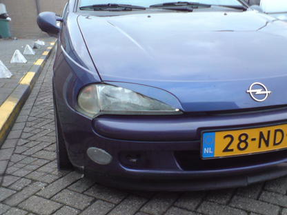 ❤️Palpebre Fari Compatibili con OPEL Tigra A (ver 1) – Look Sportivo Nero❤️