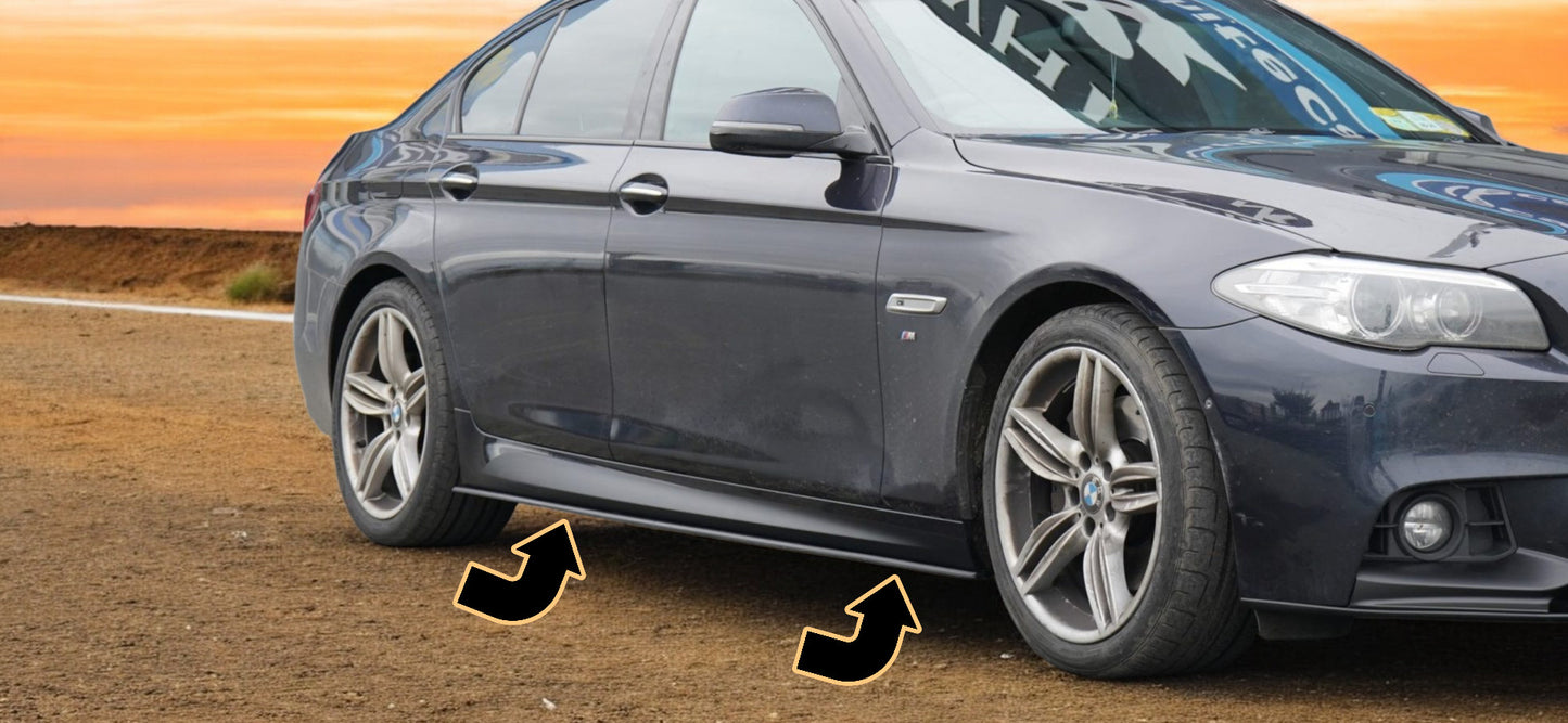 💥Minigonne laterali adatte per BMW Serie 5 E34 Berlina Touring 87-95 M-Techni💥