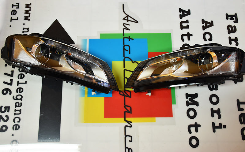 AUDI A3 8P 2008-2012 FARI ANTERIORI CON LUCE DIURNA LED + KIT LED INSTALLATO BIXENON