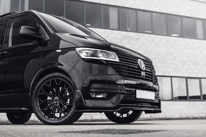💫ART.7510 GRIGLIA NERA LUCIDA CON / BASE LOGO per VW T6.1 2020+💫