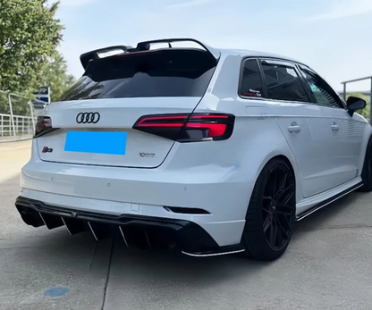 ART.7489  SPOILER  AUDI A3 2013-2020  NERO  LUCIDO