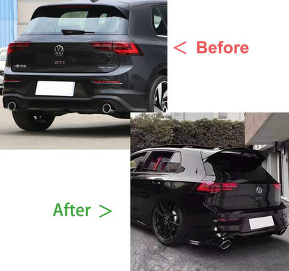 ART.7507  SPOILER  VW Golf 8 MK8 GTI GTD R 2020 -2023