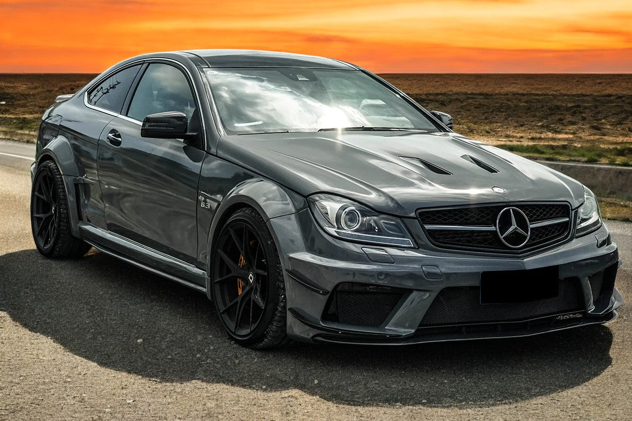 ✨MERCEDES C CLASS W204 LED KIT LOW BEAM HIGH BEAM CANBUS WHITE✨ 