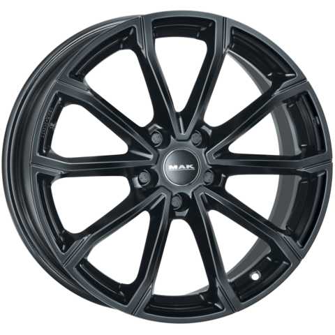 CERCHI CERCHIO IN LEGA 17" 18" Adatto per AUDI A4 MAK DAVINCI NERO