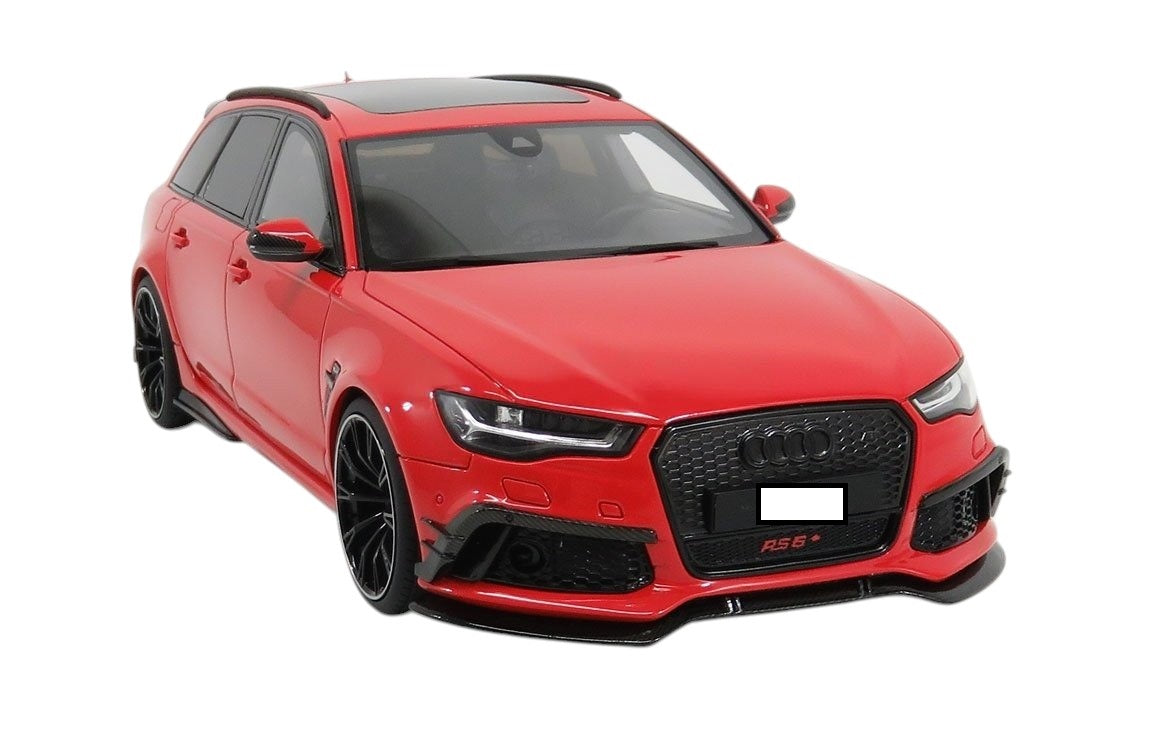 ART.4191 TCA0280 Splitter (Nero lucido) per Audi A6 2016-2018 look RS6