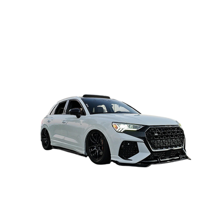 💫ART.4338 Splitter per Q3 F3 look RSQ3 (SOLO PER PARAURTI AFTERMARKET RS)💫