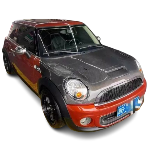 💫ART.4363 Cofano (In Carbonio) per Mini Cooper R55 / R56 /  06-10 look JCW💫